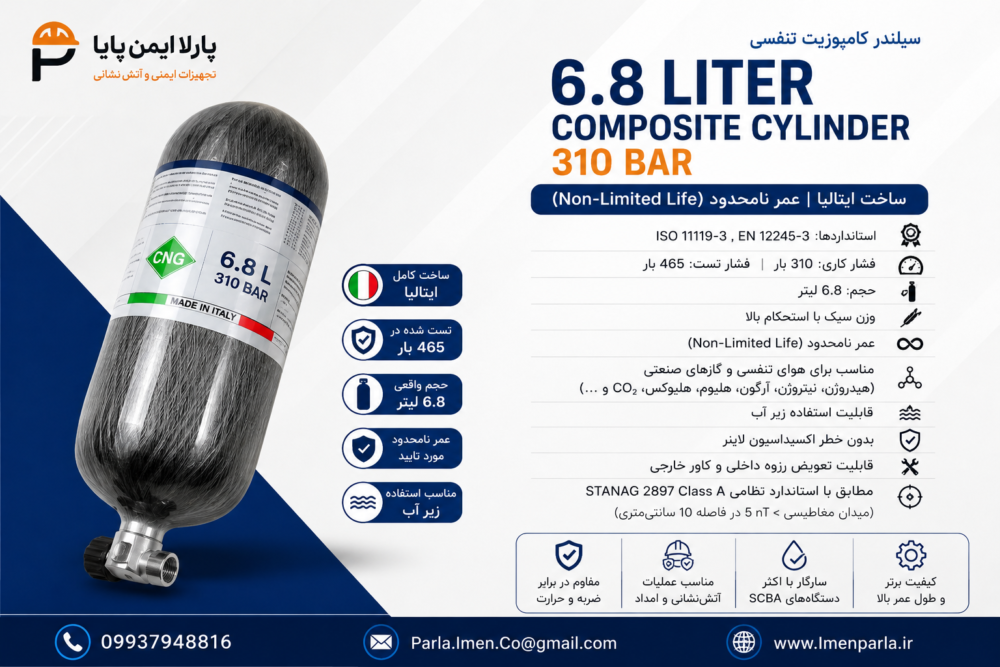 سیلندر کامپوزیت با طول عمر نامحدود